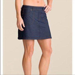 Athleta Denim Bettona Classic Skort I Sz XS